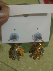 Colorful Statement Earrings