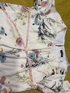 Floral Print Long Sleeve Blouse