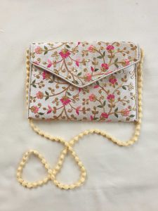 Cream Crossbody Bag