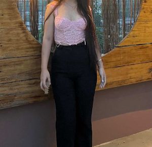 Elegant Black Wide Leg Pants