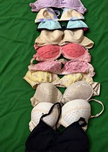 Women’s Bra Collection – 10 Pcs | Good Condition