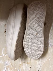 Cream Casual Sneakers