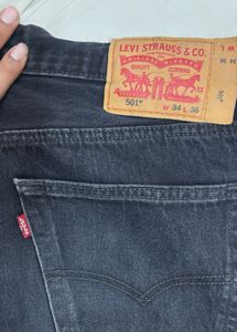 Levi's 501 Dark Wash Jeans
