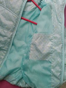 Cute Polka Dot Puffer Jacket