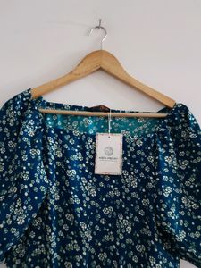 Teal Casual Top (Women's)