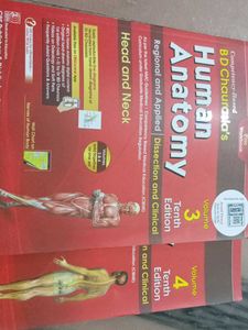 Human Anatomy Vol 3 and 4