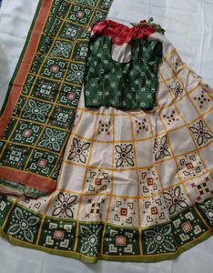 Printed lehenga choli