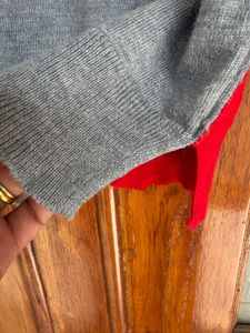 celine Color Block Crew Neck Sweater