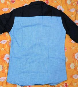 Men's Stylish Color Block Shirt