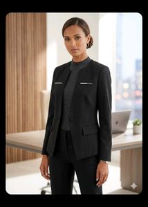 Chic Black Blazer Jacket