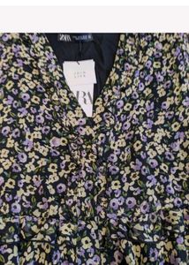 Chic Floral Print Mini Dress