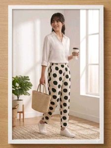 Polka Dot Pants - Stylish &amp; Comfy