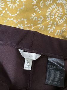 Flared Purple Pants