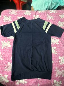 its for 12-14 year boys Blue Leaf Print Sh