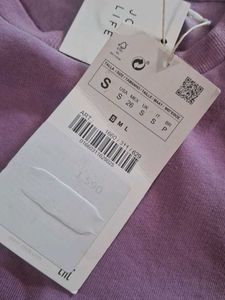 Zara Lavender Puff Sleeve Dress
