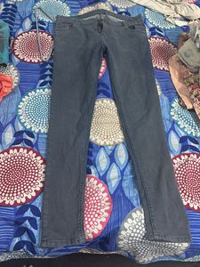 Classic Grey Denim Jeans