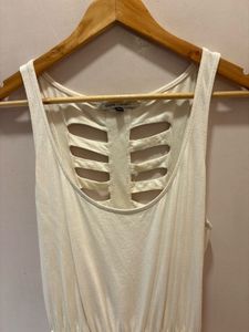 Bershka Cut-Out Back Mini Dress