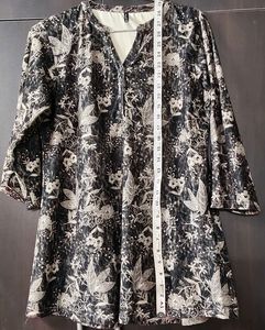 Elegant Floral Print stretchable top