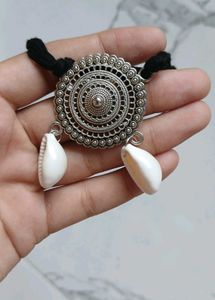 Bohemian Tribal Oxidized Necklace