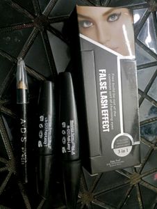 3 in 1 Eyeliner, Mascara & Eyebrow Pencil