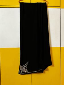 Elegant Black Embellished Maxi Dress