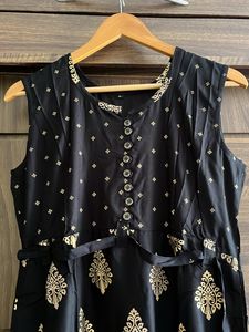 Black long gown