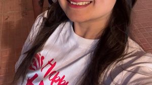 Happy Holi White T Shirt