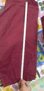 Wine color lehenga wid daughter combo too