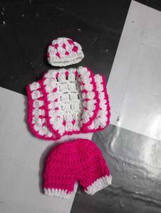 Handmade Crochet Laddu Gopal clothes set 5 no