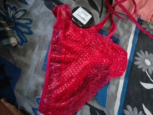 pink nwt clovia Lace Briefs