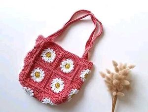 crochet handbag