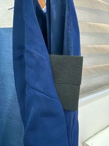 Kazo Blue Embellished dress