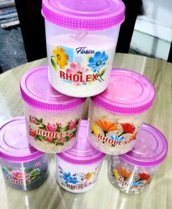 Vintage Rholex Storage 6-Containers🌟