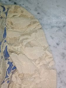 Puffy Sleeves Net Top