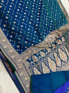 small buti Banarsi saree most demand