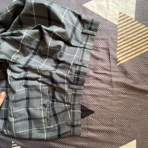Classic Plaid Trousers