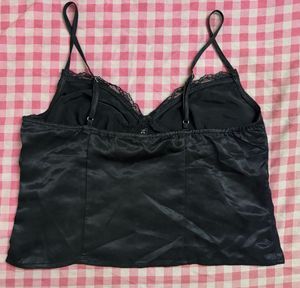 Satin Lace Camisole Top