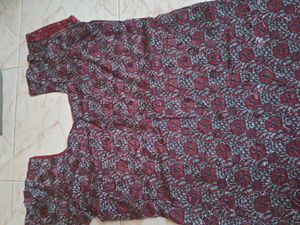 XL 3pcs Crepe Kurti Set