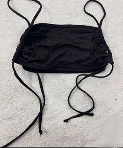 Black Cami Padded Top