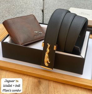 Jaguar Belt and Wallet Combo