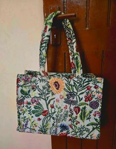 Floral Tote Bag