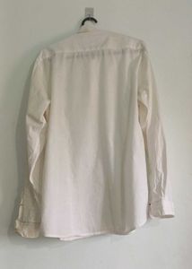 Classic White Button-Down Shirt