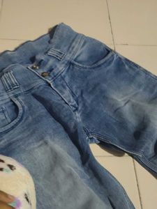 Blue Wash Skinny Fit Jeans