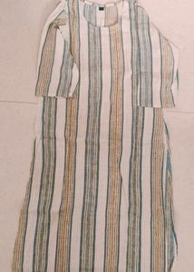 Striped Cotton Kurti