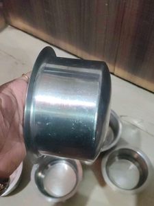 Set of 6 Stainless Steel tapeli