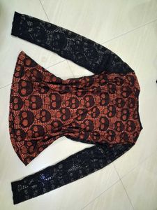 skull punk top