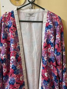Floral shrug
