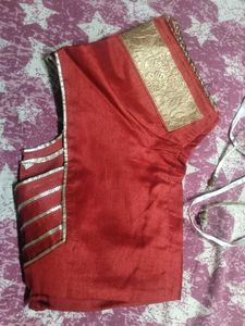 Red Colour Blouse ♥️