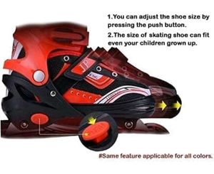 Inline Skates - Red &amp; Black