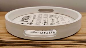 ​Italian Bistro Round Serving Tray